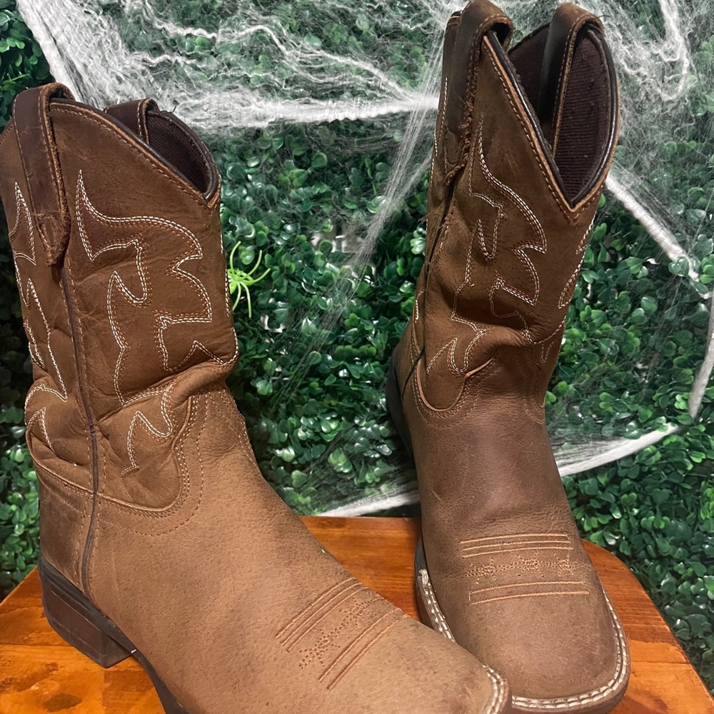 Roper Brown Kids Boots